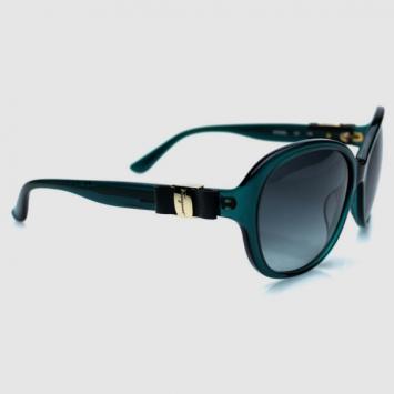 Salvatore Ferragamo Petrol Green SF658SL Womens Sunglasses