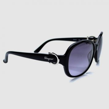 Salvatore Ferragamo Black and Purple SF613S Womens Sunglasses