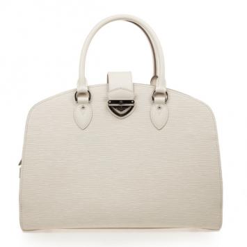 Louis Vuitton White Epi Pont Neuf GM