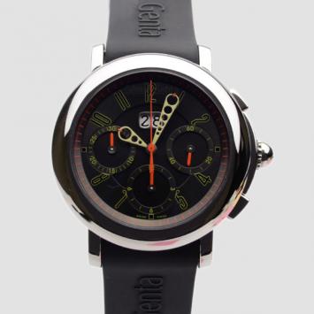 Pre Owned Gerald Genta Chrono Sport SS Mens Wristwatch 46 MM