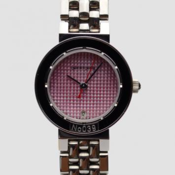 Gerald Genta Classic SS Pink Ladies Wristwatch 26 MM 