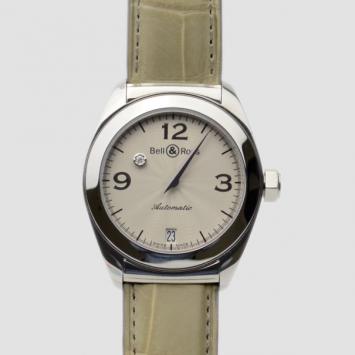 Bell & Ross Mystery SS White Unisex Wristwatch 38 MM