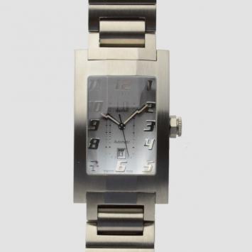 Alfred Dunhill Facet III SS Silver Ladies Wristwatch 28 MM