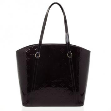 Louis Vuitton Amaranth Grenadine Monogram Vernis Avalon GM Bag