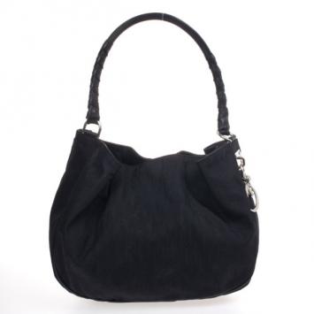 Christian Dior Black Logo Hobo