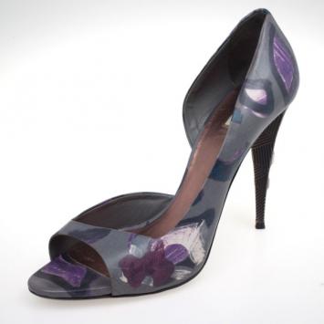 Miu Miu Printed Leather Dórsay Pumps Size 41