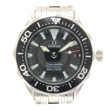 Omega Seamaster 300 Professional SS Black Ladies Wristwatch