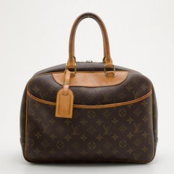 Louis Vuitton Monogram Deauville Boston Handbag