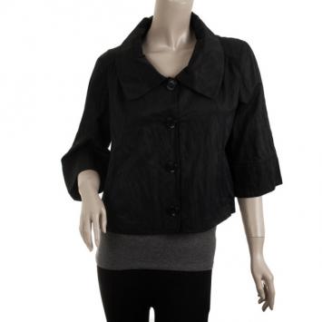 Gianfranco Ferre Black Swing Jacket 