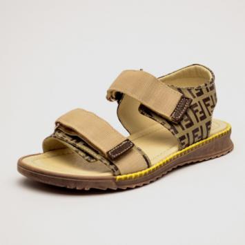 Fendi Zucchino Flat Sandals Size 36