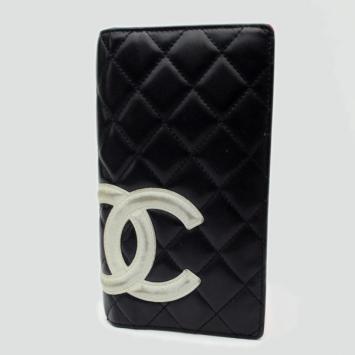 Chanel Black Cambon Quilted Wallet