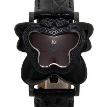 KC Diamond Black Ladies Wristwatch