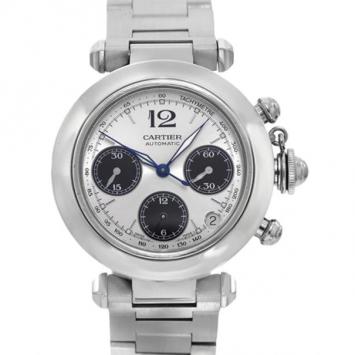 Cartier Swiss Automatic Movement Chronograph Unisex Wristwatch