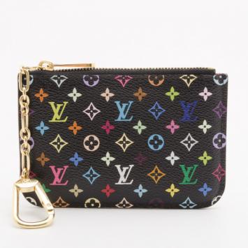 Pre Owned Louis Vuitton Monogram Multicolore Key Holder