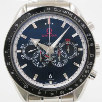 Pre Owned Omega Speedmaster Olympic Coll Broad Arrow Mens Wristwatch