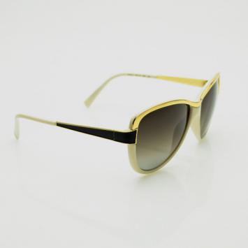 Pre Owned Fendi Cream Sun 5331 Sunglasses 
