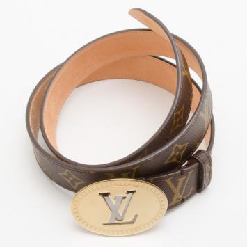 Louis Vuitton Monogram Cut Ovale Belt