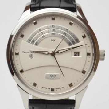 Pre Owned Erhard Junghans White Creator Retrograde Mens Wristwatch