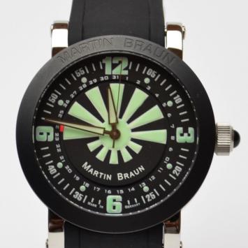 Pre Owned Martin Braun Korona Matik Luminous Mens Wristwatch