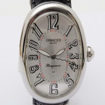 Grimoldi Milano Silver Borgonovo Automatic Ladies Wristwatch 