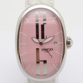 Grimoldi Milano Pink Borgonovo SS Automatic Unisex Wristwatch 
