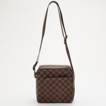 Louis Vuitton Damier Ebene Canvas Olav PM Messenger Bag 