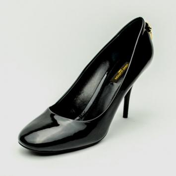 Louis Vuitton Black Oh Really! Patent Calf Pumps Size 39