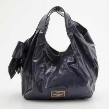 Valentino Blue Nuage Bow Tote