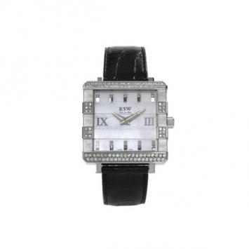 Pre Owned Rama Swiss Watch SS White Mens Wristwatch 