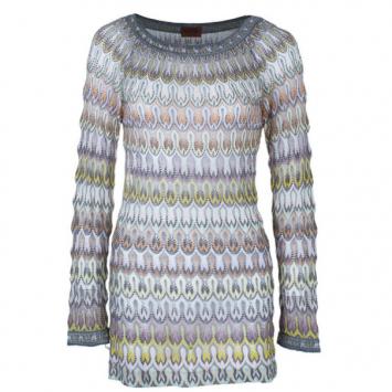 Missoni Long Sleeved Knit Tunic Top S