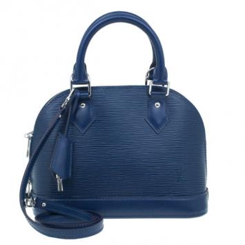 Louis Vuitton Indigo Epi Leather Alma BB