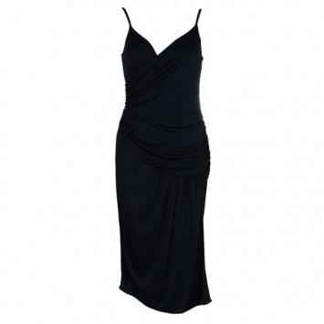 D and G Drape Detail Cocktail Dress M