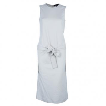 Gucci Wool Low Waist Belted Dress S