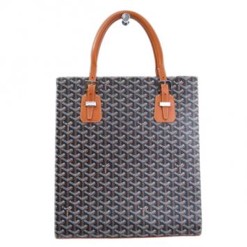 Goyard Black and Brown Coated Canvas Comore Tote Bag