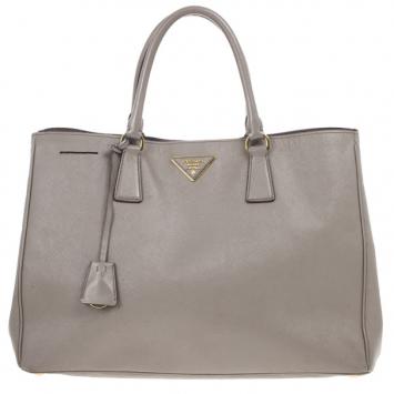 Prada Saffiano Lux Grey Marmo Tote