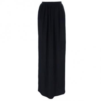 Just Cavalli Black Chiffon Maxi Skirt S