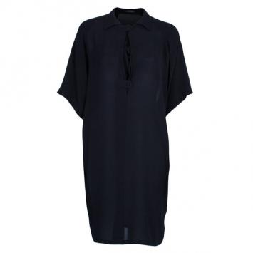 Balenciaga Collared Shift Dress M
