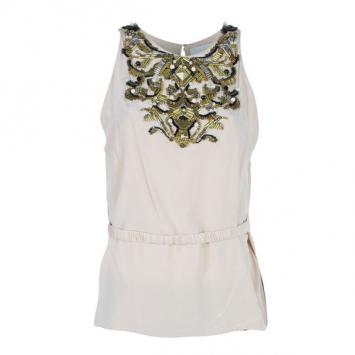 3.1 Phillip Lim Blush Pink Embellished Top M