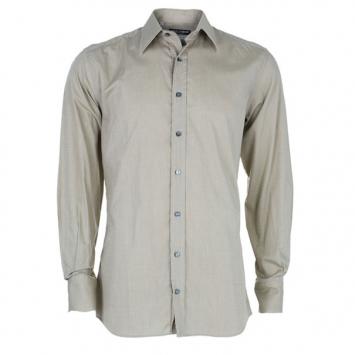 Pre Owned Dolce and Gabbana Tailored Fit Men's Shirt L