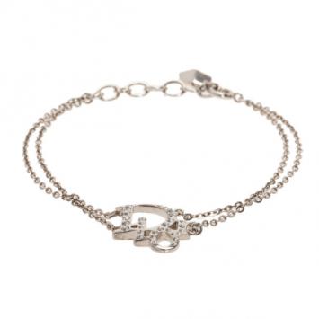 Dior Oblique Crystal Bracelet 21CM
