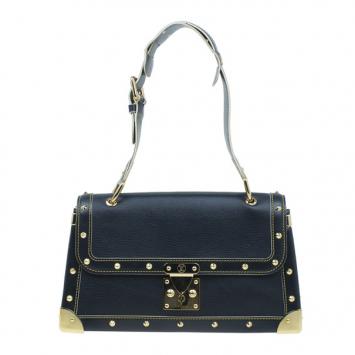 Louis Vuitton Black Suhali Leather L’Aimable Tote
