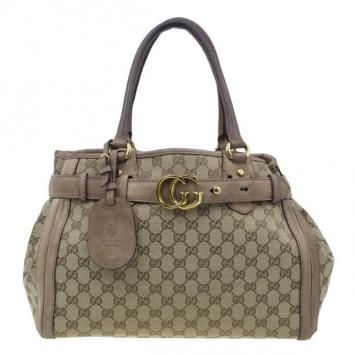 Gucci GG Canvas Medium Running Hobo Bag