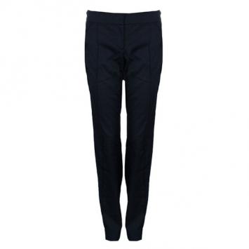 Celine Black Tapered Casual Trousers M