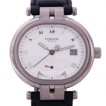 Roberge White 18K White Gold Andromede Women's Wristwatch 40MM