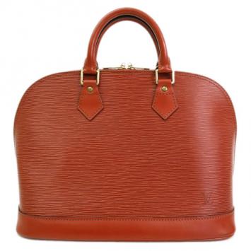 Pre Owned Louis Vuitton Gold Cipango Epi Leather Alma PM