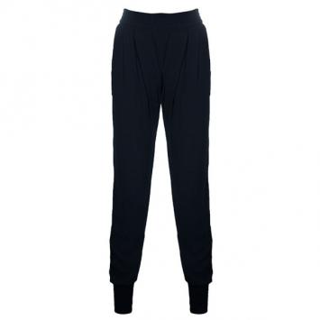 Stella McCartney Black Tapered Casual Trousers S