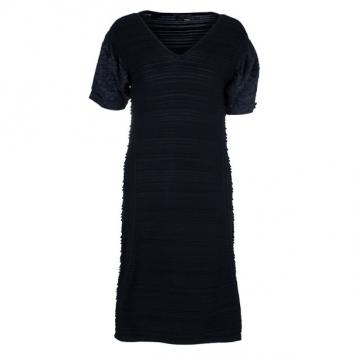 Fendi Textured Body-Con Dress L
