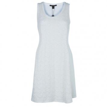 Louis Vuitton Monogram Crochet Linen Sleeveless Dress M