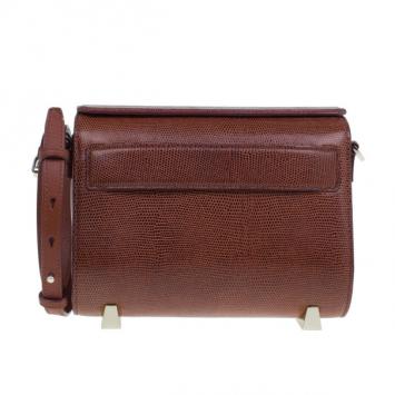 Alexander Wang Maroon Lambskin Mini Chastity Sling