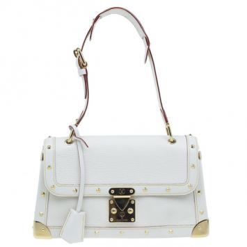 Louis Vuitton White Suhali Leather L’Aimable Shoulder Bag
